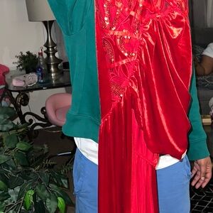 Elegant Red Evening Dress